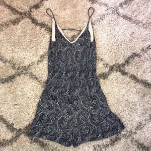 Patterned Romper